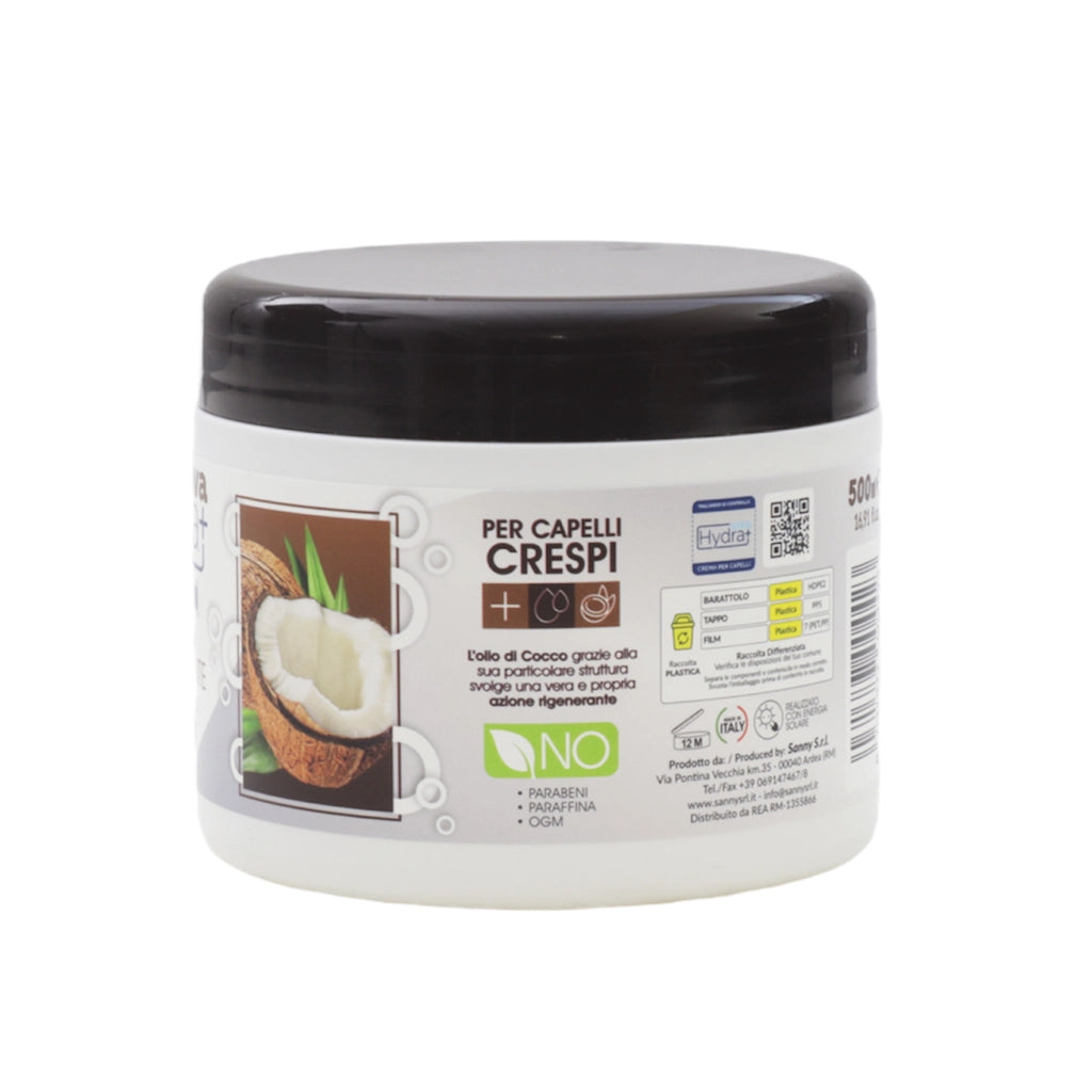 KIT SET 3 PZ MAURY'S PROFESSIONAL CREMA RISTRUTTURANTE CAPELLI CRESPI CON OLIO