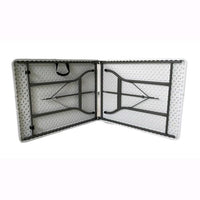 Tavolo Pieghevole Richiudibile per Feste Sagre Fiere Giardino Campeggio Camping 180x75x72 cm