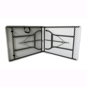 Tavolo Pieghevole Richiudibile per Feste Sagre Fiere Giardino Campeggio Camping 180x75x72 cm