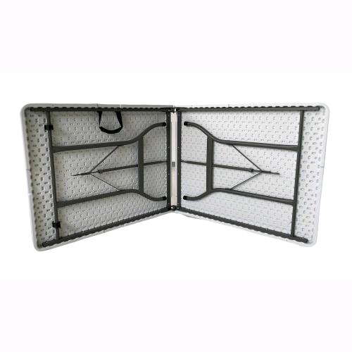 Tavolo Pieghevole Richiudibile per Feste Sagre Fiere Giardino Campeggio Camping 180x75x72 cm