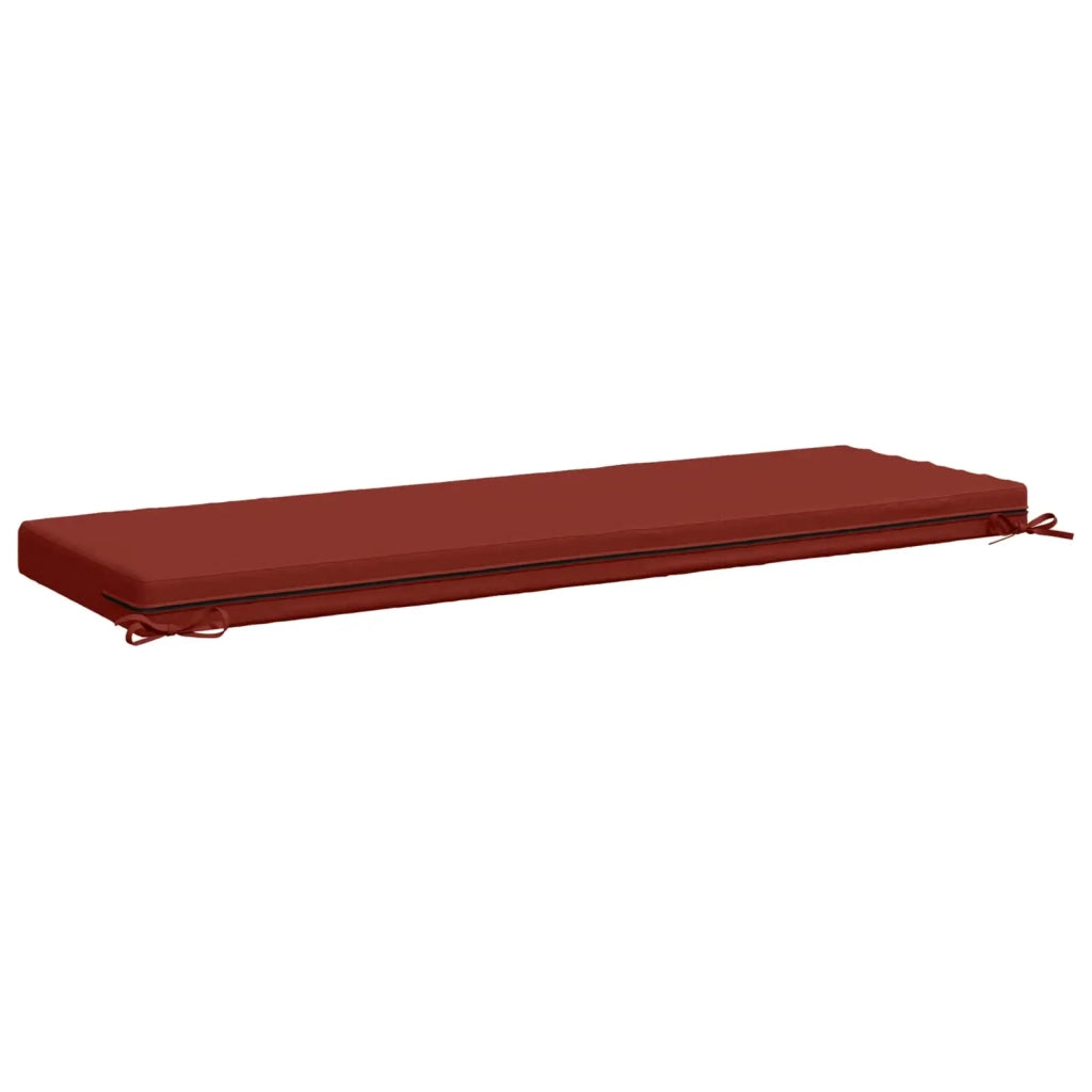 Cuscini per Panchina a 2 Pezzi SOEST 2 pz 100% Poliestere Rosso 950257