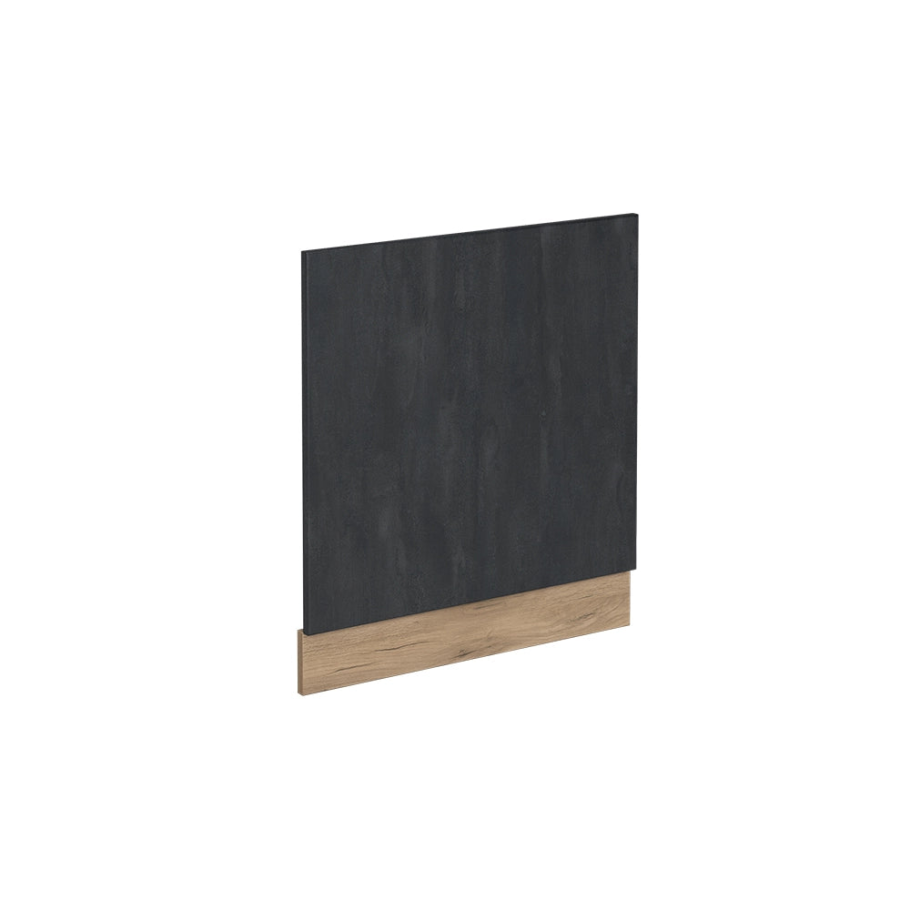 Vicco Pannello frontale Calcestruzzo nero 60 cm Senza piano di lavoro