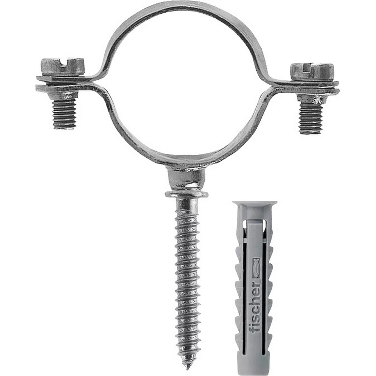 fischer 10 collari mm.20 czv con vite + tassello cod:ferx.500838