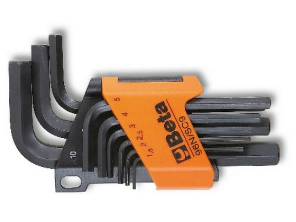 serie chiavi maschio esagonali 9 pz. art. 96n/sc9 mm. 1,5¸10 cod:ferx.vit51020