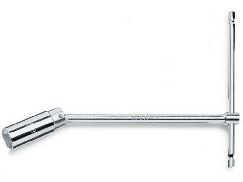 chiave a t con bussola snodata per candele di accensione art. 957 mm. 20,8 13/16 cod:ferx.vit50901