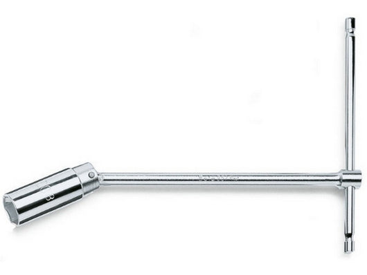 chiave a t con bussola snodata per candele di accensione art. 957 mm. 20,8 13/16 cod:ferx.vit50901