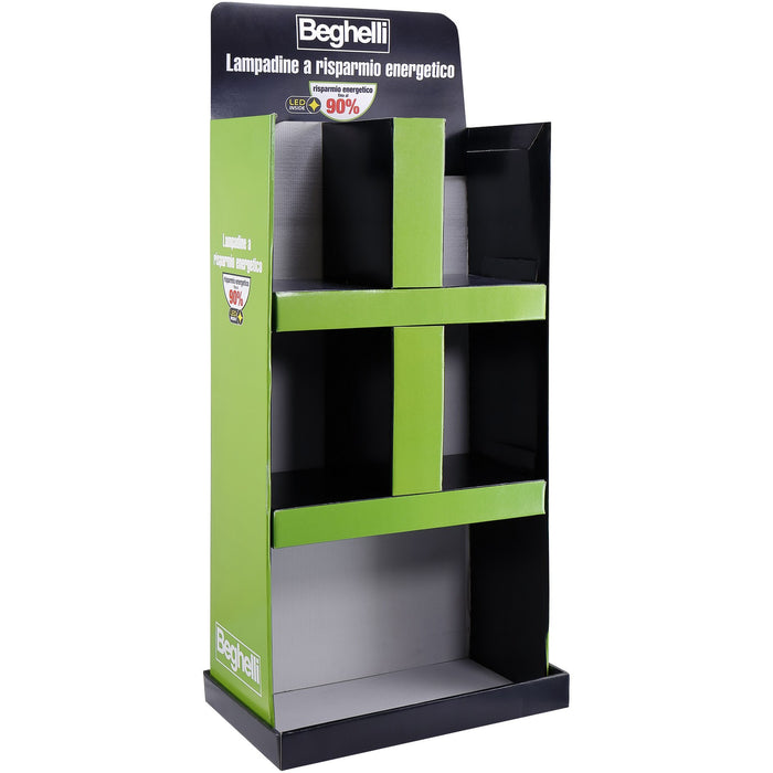 beghelli lespositore da banco per set tutto vetro cod:ferx.500923