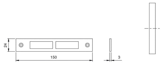 iseo art. 038.080 contropiastra x art. 981-983 cod:ferx.50095