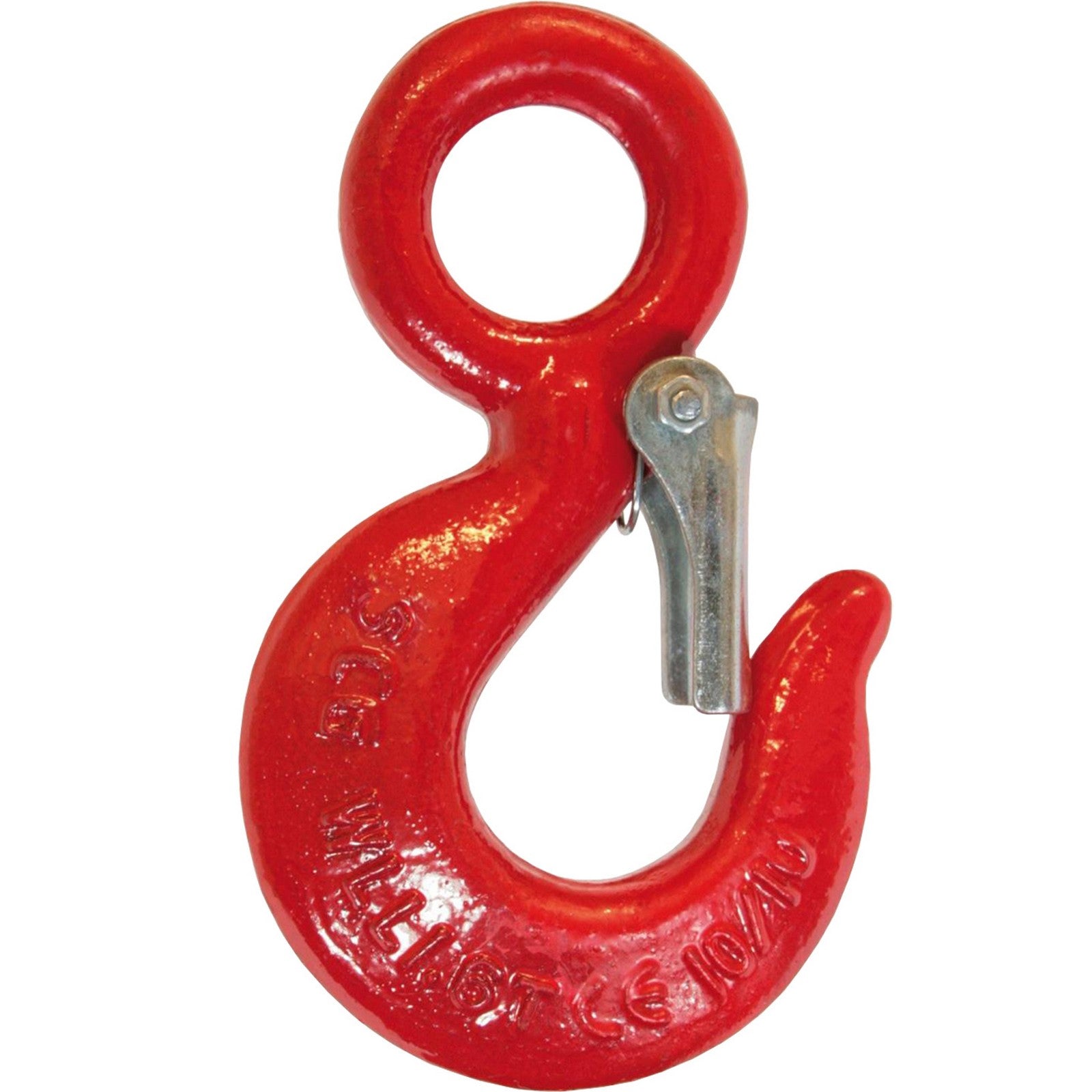 gancio di sollevamento al carbonio t. 3.2 con sicura cod:ferx.500963