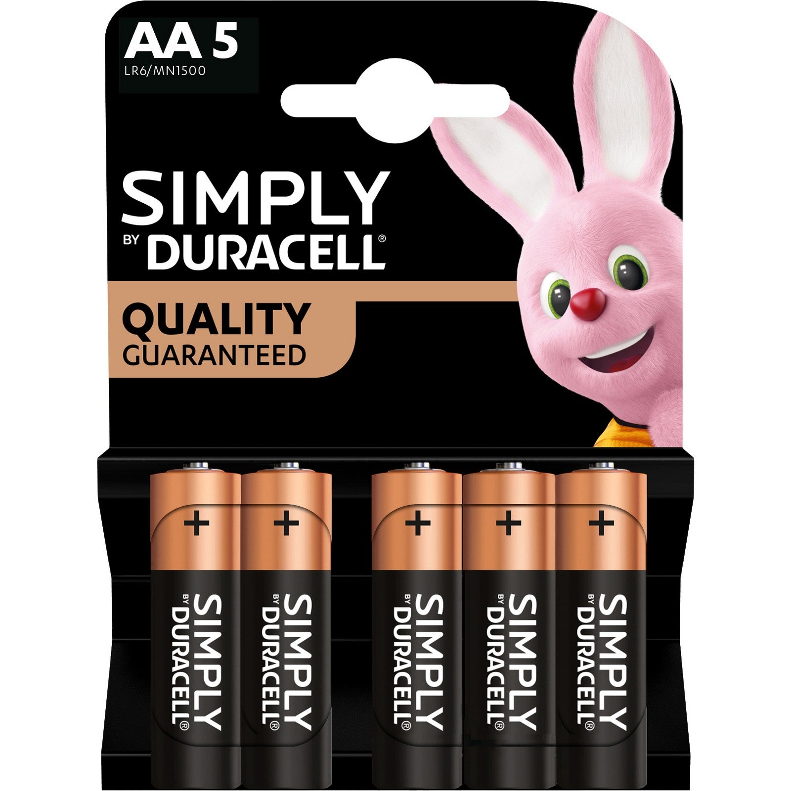 20blister duracell simply alcalina stilo bl.5 pz cod:ferx.500998
