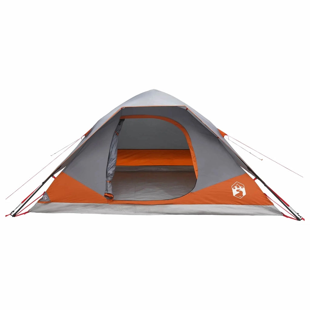 Tenda Istantanea Grigio e arancione 305 x 215 x 140 cm 42028691