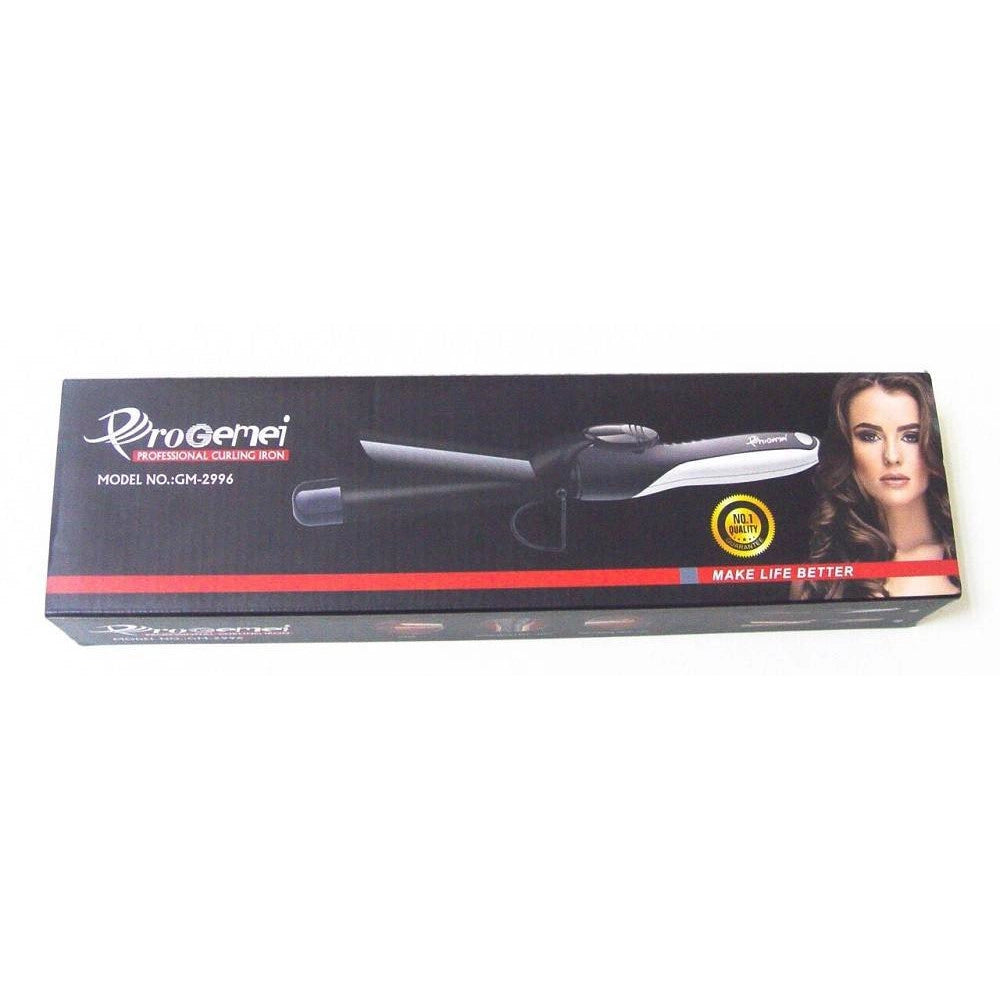 Trade Shop - Ferro Arricciacapelli Professionale Piastra Per Capelli Ricci In Ceramica Gm2996 -