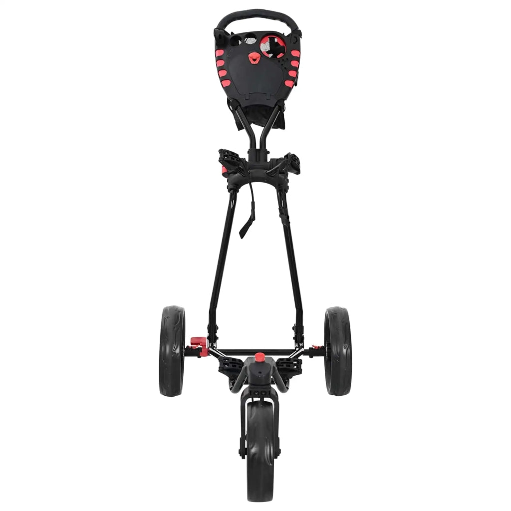 Carrello da golf Nero 110 x 60 x 132 cm Ferro CFW5695523