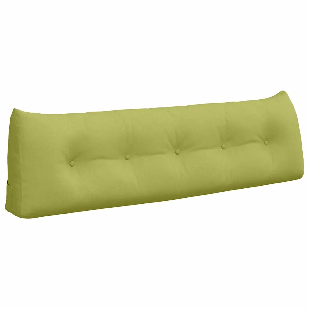Cuscino per Schiena | Cuscino dorsale Verde chiaro 160 x 24 x 50 cm Tessuto
