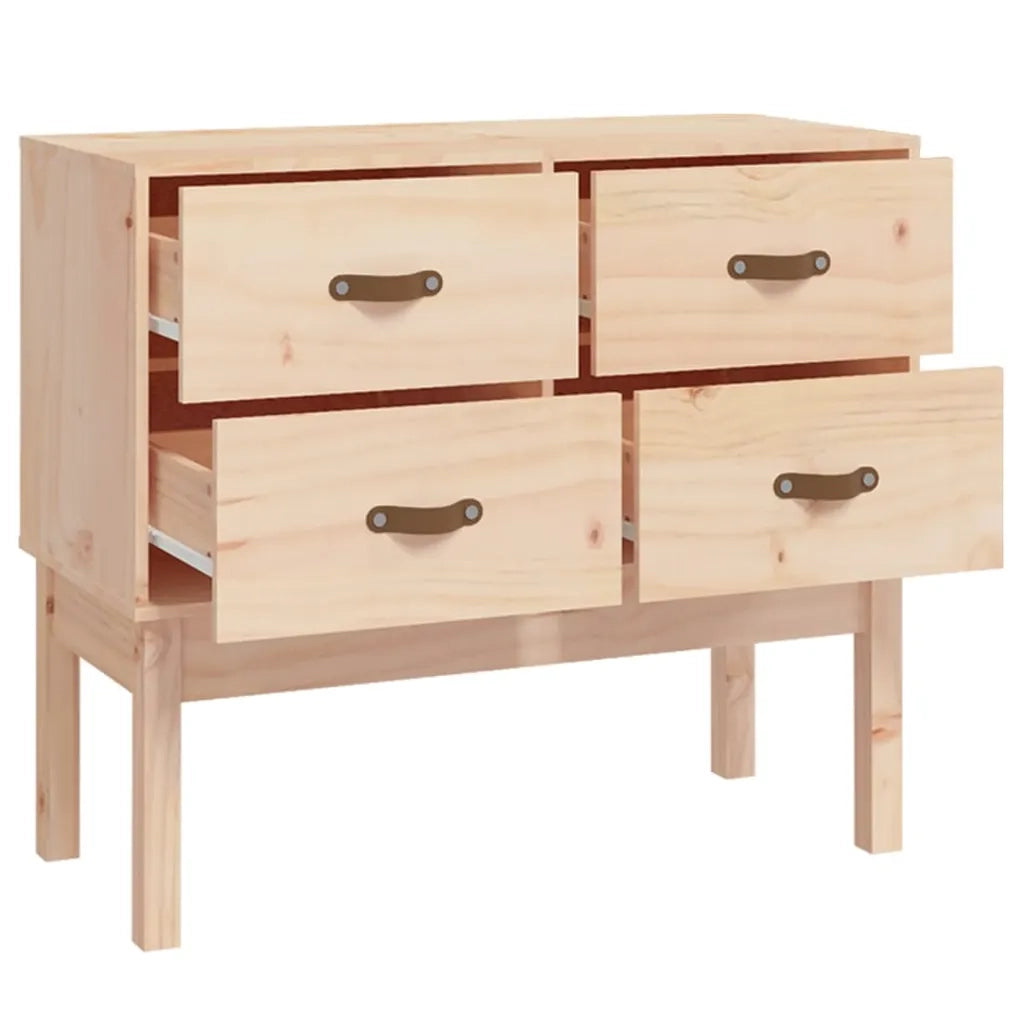 Mobile Consolle 90x40x78 cm in Legno Massello di Pino 821739