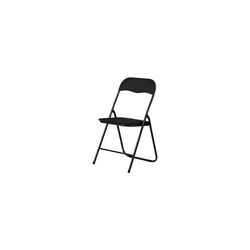 SEDIA PIEGHEVOLE POLO NERO/NERO- 6,0 pz