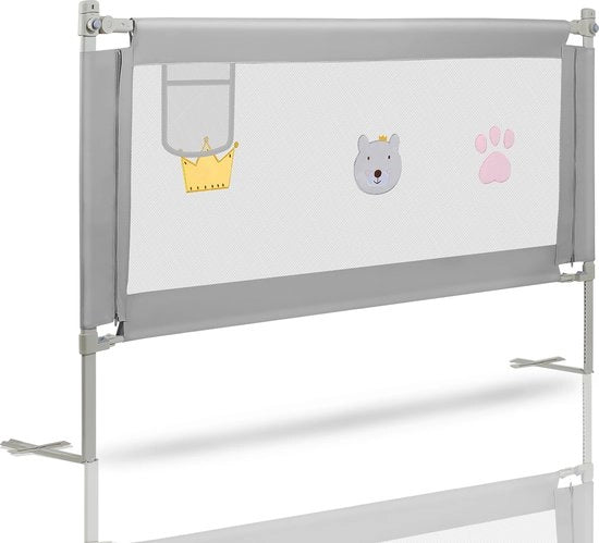 Pannello di sicurezza per lettini 180 cm per sollevamento verticale, protezione contro cadute per bambini, dispositivo di sicurezza per prevenzione cadute, dispositivo di sicurezza per prevenzione uscita
