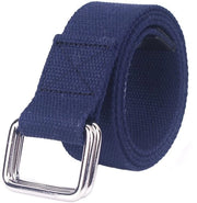 Raccordo per abbigliamento in tela versatile - Donna/Uomo - Cinturino doppio anello - 110 cm - Tela di alta qualità - Comodo e duraturo - Raccordo cinturino adattabile