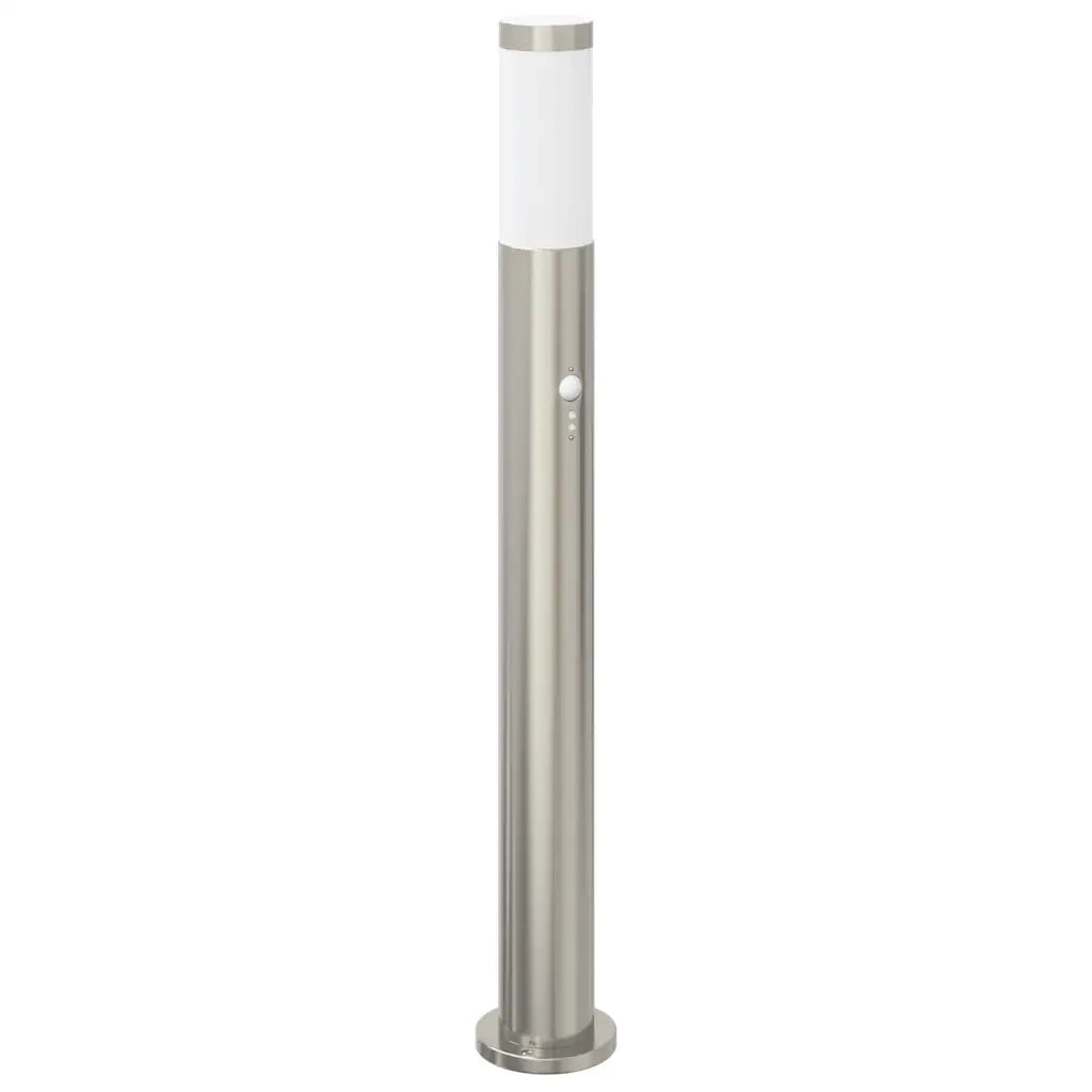Lampioni a dissuasore con sensore 3 pz 80 cm Acciaio Inox IP44 4006008