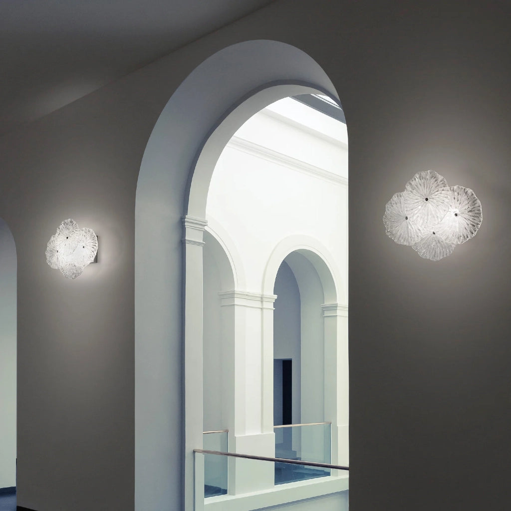 Mariposa par/soff.260x160x115mm.blco op. 2x6w led 2x550lm. dim.triac-base s/vetri