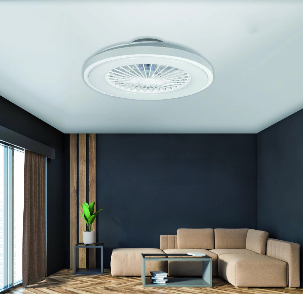 Ventilatore Plafoniera LED ZVP6 con Luce Bianca Regolabile Zephir