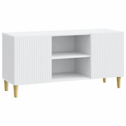 Mobile TV Bianco 102 x 34,5 x 50 cm Legno ingegnerizzato 894695
