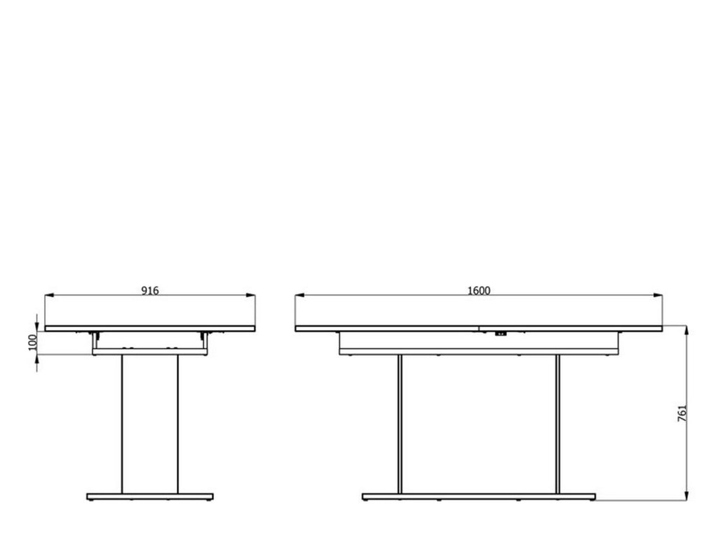 Siano, Tavolo Fisso 6 Posti, 160x91.5x76h cm Marrone Rovere Nodi