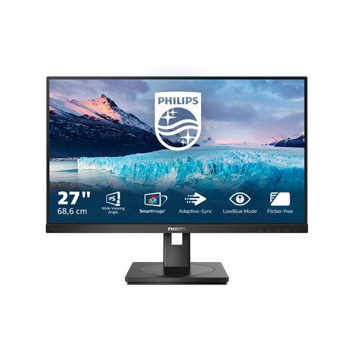 Philips 272s1m/00 monitor pc 68,6 cm (27") 1920 x 1080 pixel full hd lcd nero