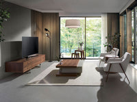 Poltrona in tessuto bianco