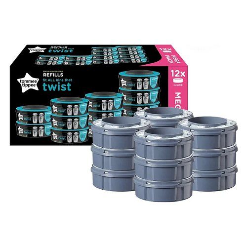 Ricarica contenitore pannolini tommee tippee 85101001 twist&click sang