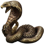 Decorazione di serpente in metallo - Scultura - Decorazione di serpente cinese - Centrotavolo per ufficio