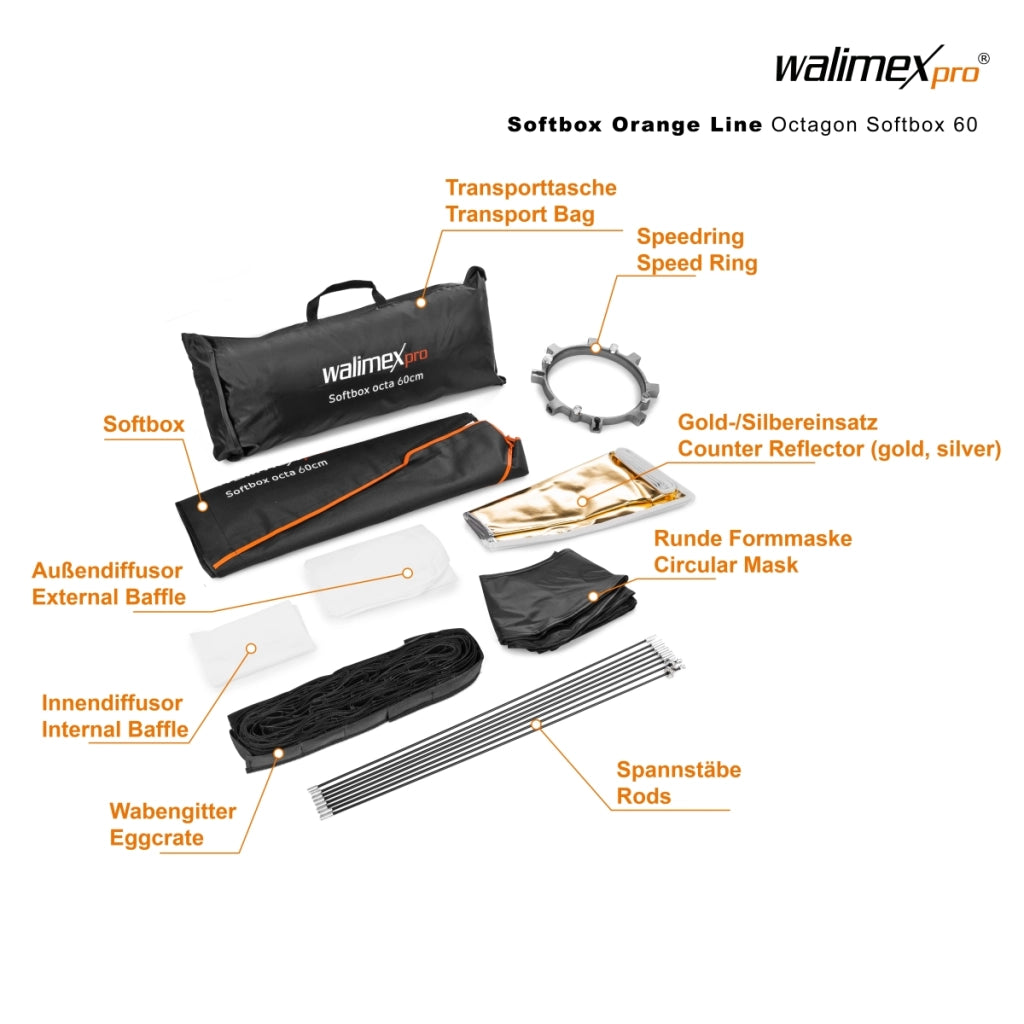 Octa Softbox PLUS OL Ø60 Aurora/Bowens