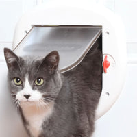 PetSafe Porta Basculante per Animali a 4 Modalità 280 Bianca 411379