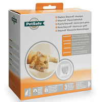 PetSafe Porta per Gatti Magnetica a 4 Modalità Classic 932 Bianca 411406
