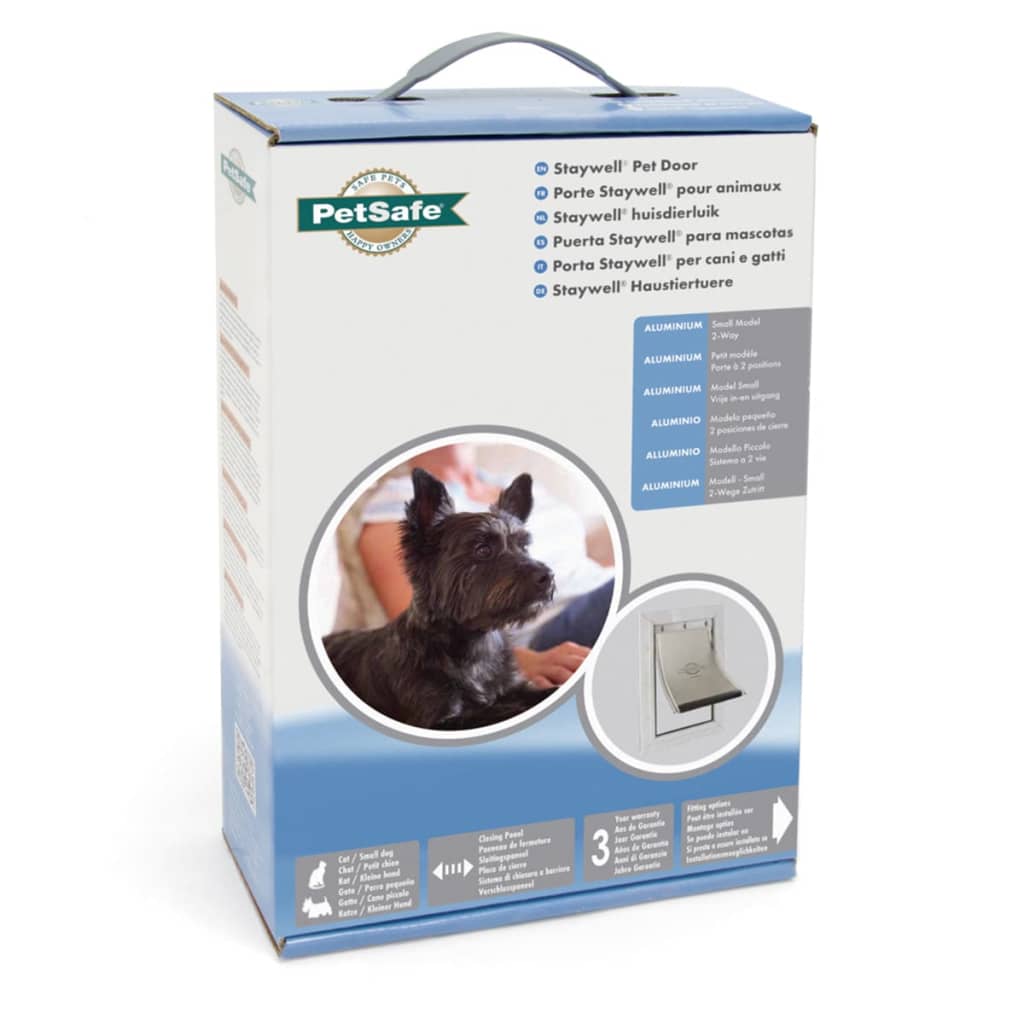 PetSafe Porta Basculante per Animali 600 Alluminio <7 kg 5013 411391