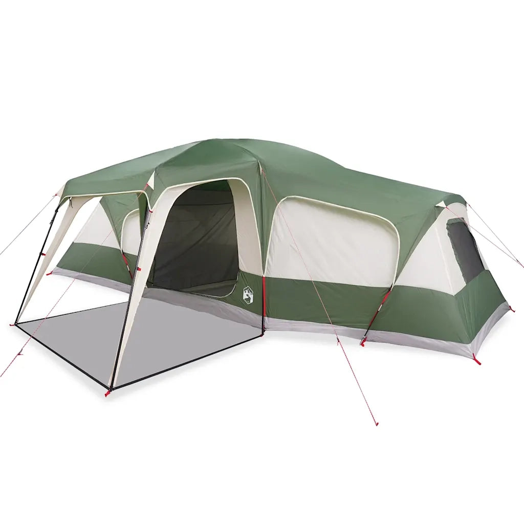 Tenda da Campeggio con Portico a Cupola 9 Persone Impermeabile 4009584