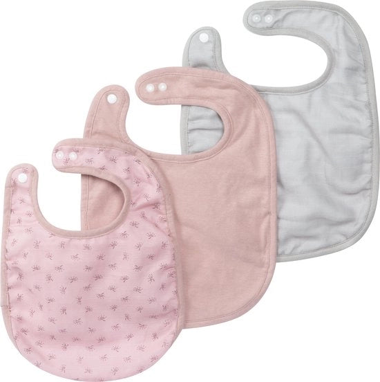 Set di tessere biologiche per bambini 3-Delice - 25x25 cm - Rosa/Malva