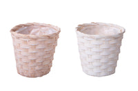 Set 9 Cesti in Vimini H 13 cm