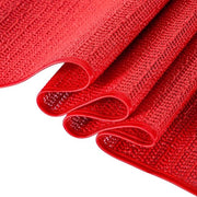 Tappeto per tavolo da giardino, materiale schiuma morbido, antiscivolo, resistente all'acqua, 6 colori, rosso