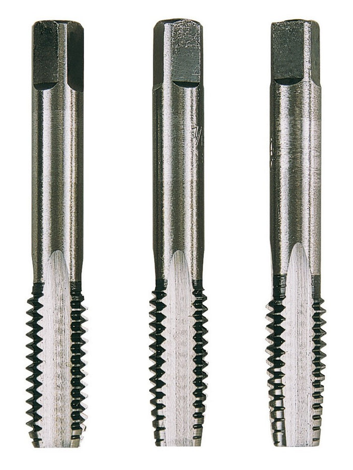 serie maschi a mano 3 pz. mm. 12x1,75 (mm. 75) cod:ferx.vit27492