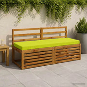 Cuscini per Panchina a 2 Pezzi SOEST 2 pz 100% Poliestere 950327