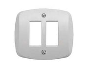 10pz placca autoportante 2 posti "venus" - mm.76x76 - (1822.2f) cod:ferx.fer153782