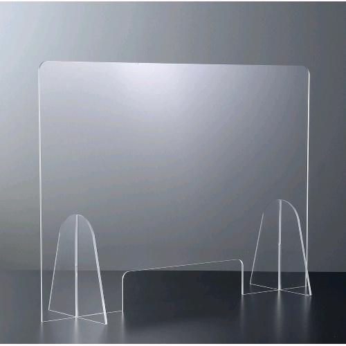 Vetro Sintetico Pretagliato Liscio Bianco Opalino 50x50 cm da 4mm Termoformabile