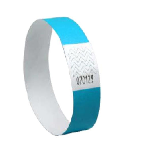 Braccialetti tyvek blu fluo - TYVBL-50