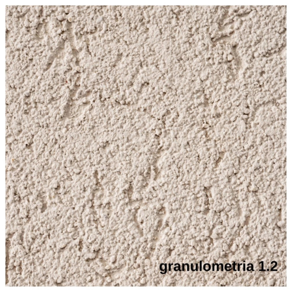 Rivestimento spatolato acrilsilossanico 1.2 per facciate esterne *** formato 8 kg, confezione 1