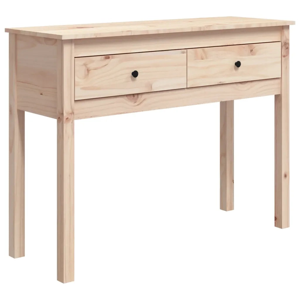 Tavolo Consolle | Tavolo d'Ingresso 100x35x75 cm in Legno Massello di Pino