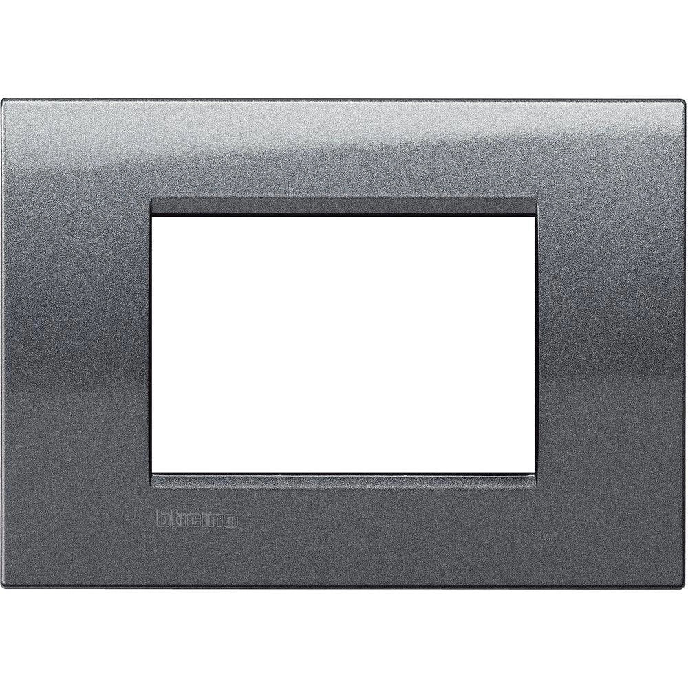 Living Light - Placca 3P Acciaio - LNA4803AC