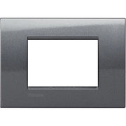 Living Light - Placca 3P Acciaio - LNA4803AC