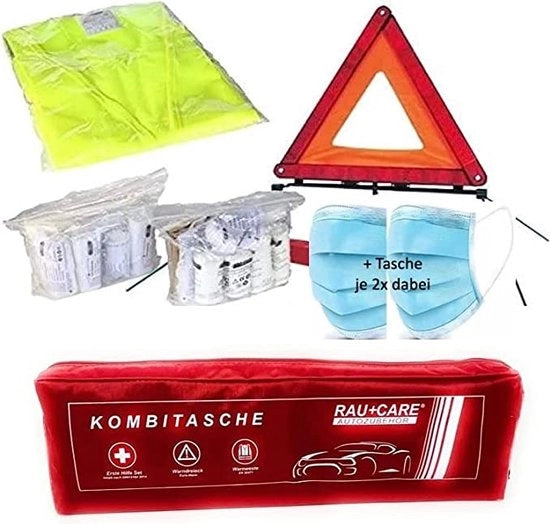 Kit di emergenza per auto, set di pronto soccorso, scatola di primo soccorso, auto, kit di riparazione di emergenza
