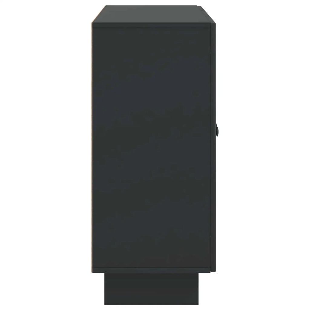 Credenza Nero 89 x 34,5 x 80 cm Legno ingegnerizzato 893956
